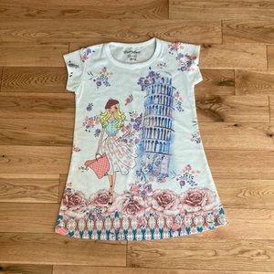 Castiglioni collection dress with beautiful picture on it